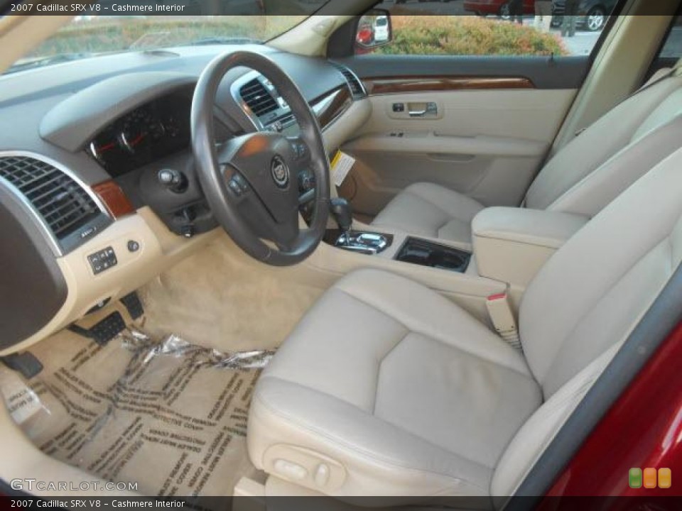 Cashmere 2007 Cadillac SRX Interiors