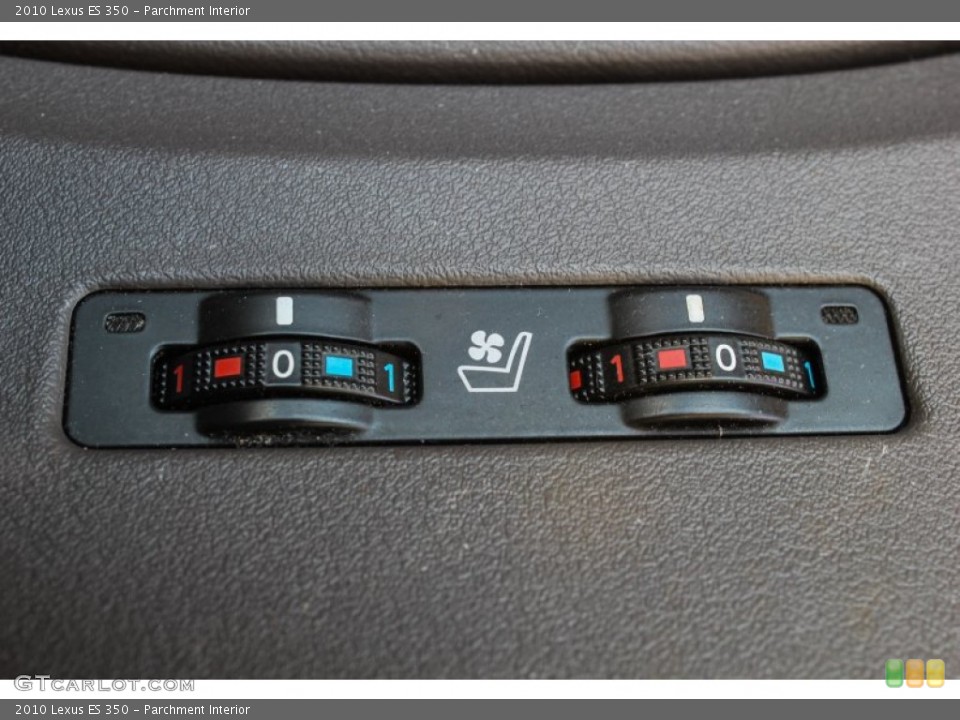 Parchment Interior Controls for the 2010 Lexus ES 350 #76629848