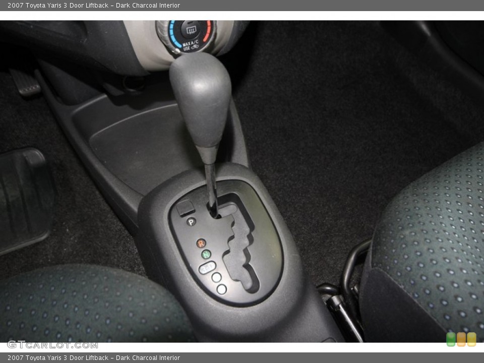 Dark Charcoal Interior Transmission for the 2007 Toyota Yaris 3 Door Liftback #76630405