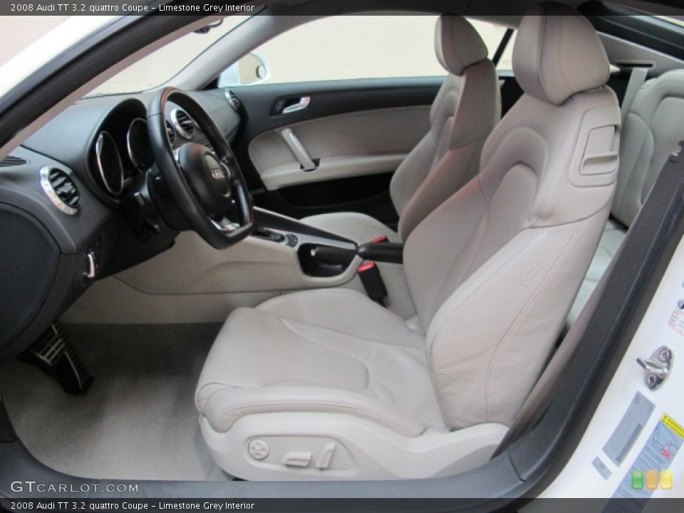 Limestone Grey Interior Photo for the 2008 Audi TT 3.2 quattro Coupe #76630456