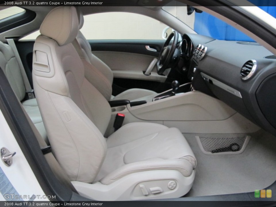 Limestone Grey Interior Photo for the 2008 Audi TT 3.2 quattro Coupe #76630563
