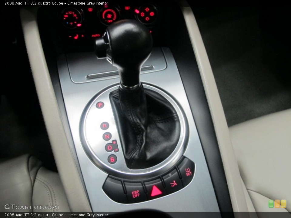 Limestone Grey Interior Transmission for the 2008 Audi TT 3.2 quattro Coupe #76630793
