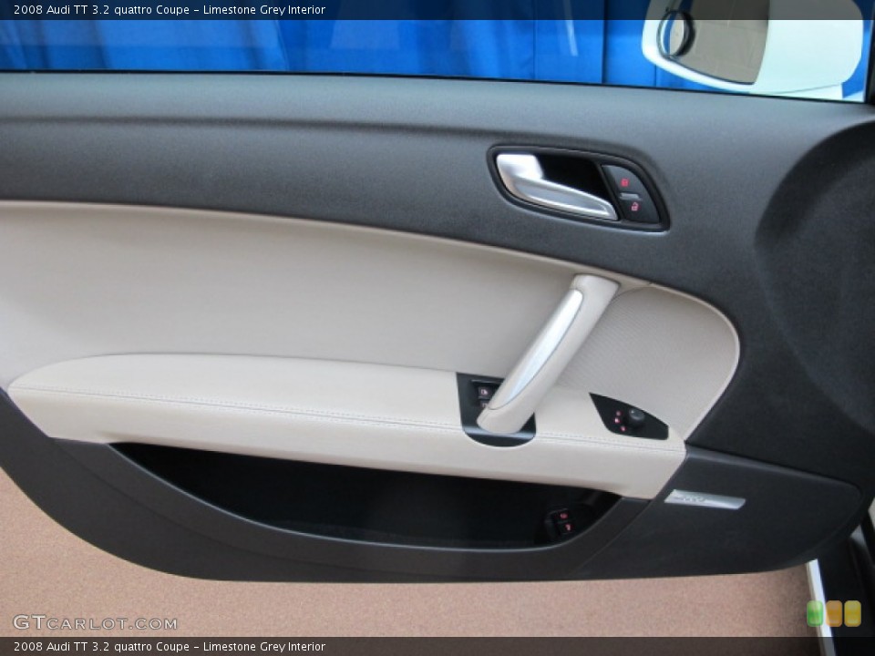 Limestone Grey Interior Door Panel for the 2008 Audi TT 3.2 quattro Coupe #76630996