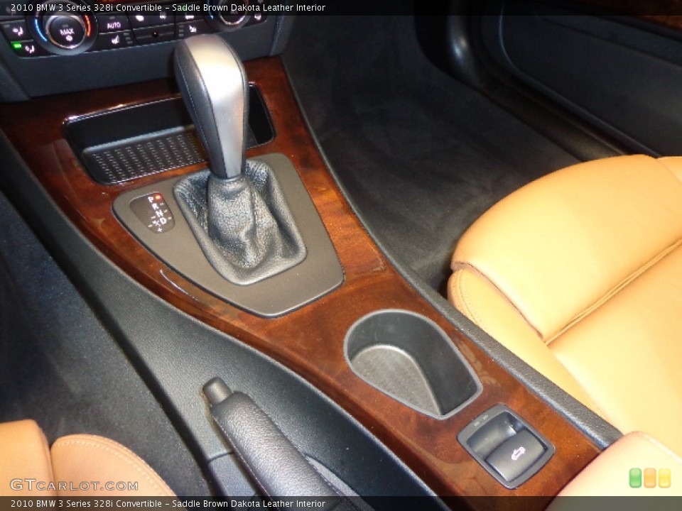 Saddle Brown Dakota Leather Interior Transmission for the 2010 BMW 3 Series 328i Convertible #76631676