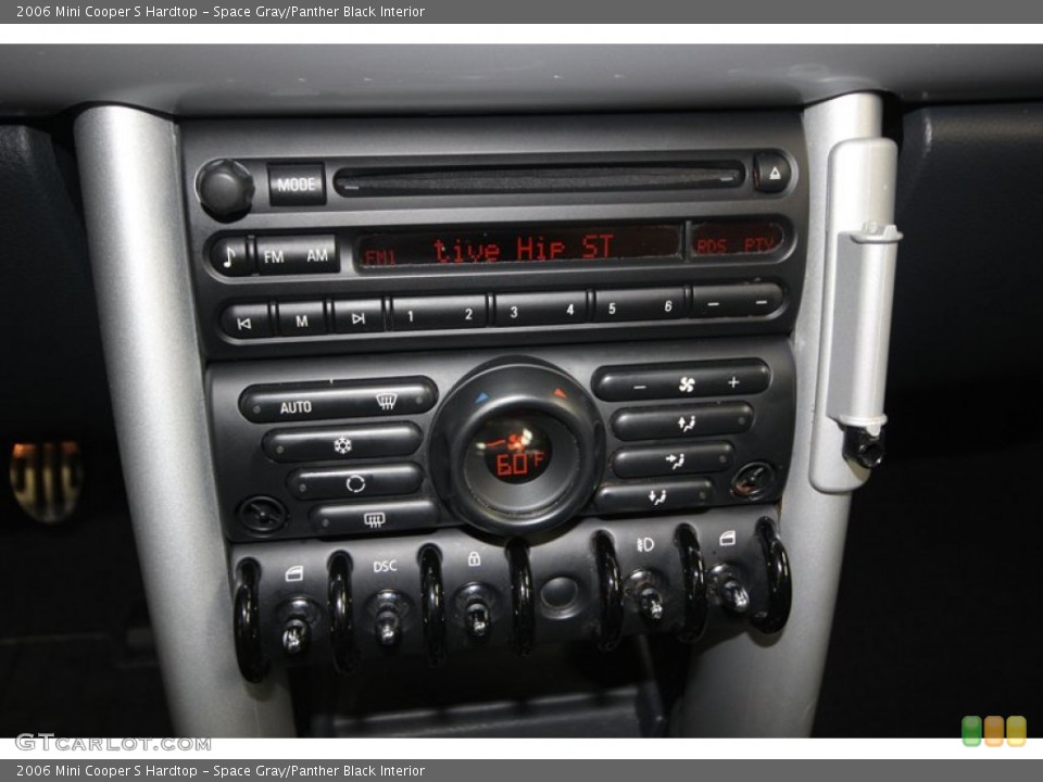 Space Gray/Panther Black Interior Controls for the 2006 Mini Cooper S Hardtop #76632075