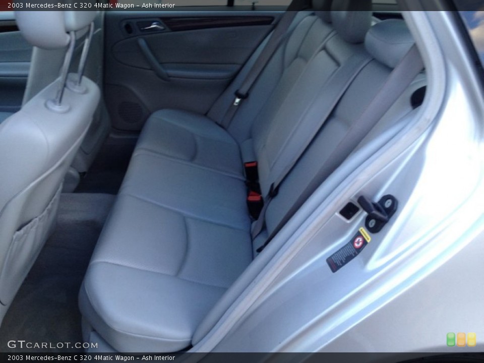 Ash Interior Rear Seat for the 2003 Mercedes-Benz C 320 4Matic Wagon #76632106