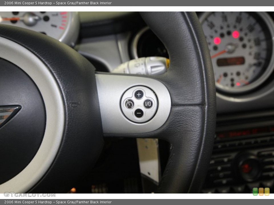 Space Gray/Panther Black Interior Controls for the 2006 Mini Cooper S Hardtop #76632121