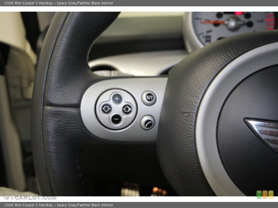 Space Gray/Panther Black Interior Controls for the 2006 Mini Cooper S Hardtop #76632139