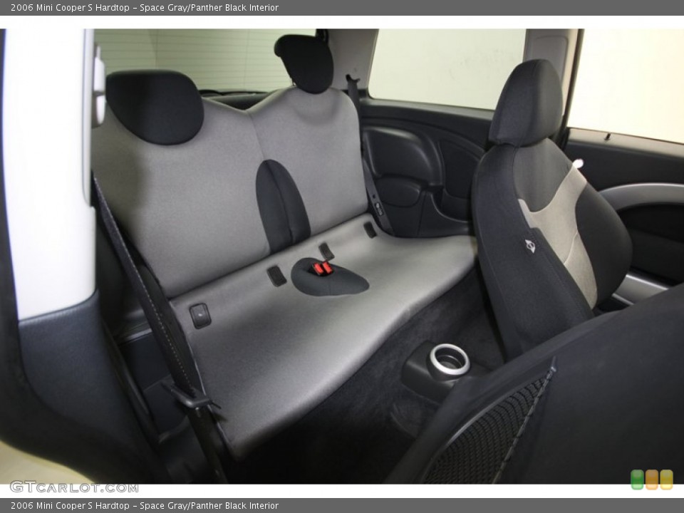 Space Gray/Panther Black Interior Rear Seat for the 2006 Mini Cooper S Hardtop #76632256