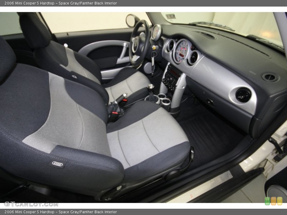 Space Gray/Panther Black Interior Front Seat for the 2006 Mini Cooper S Hardtop #76632270