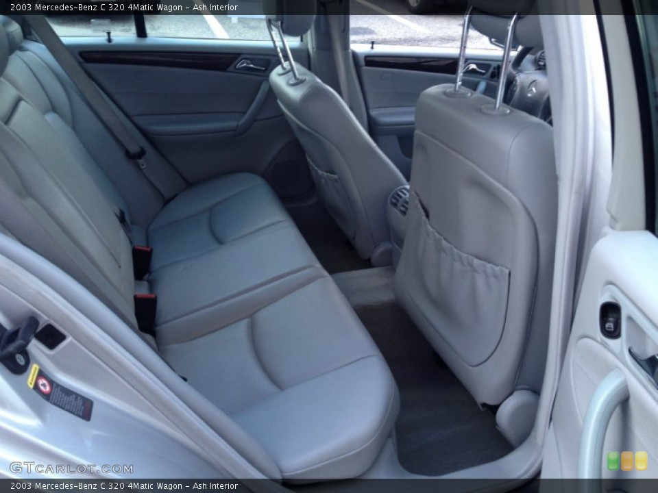 Ash Interior Rear Seat for the 2003 Mercedes-Benz C 320 4Matic Wagon #76632327