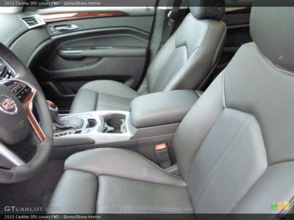 Ebony/Ebony Interior Photo for the 2013 Cadillac SRX Luxury FWD #76633029