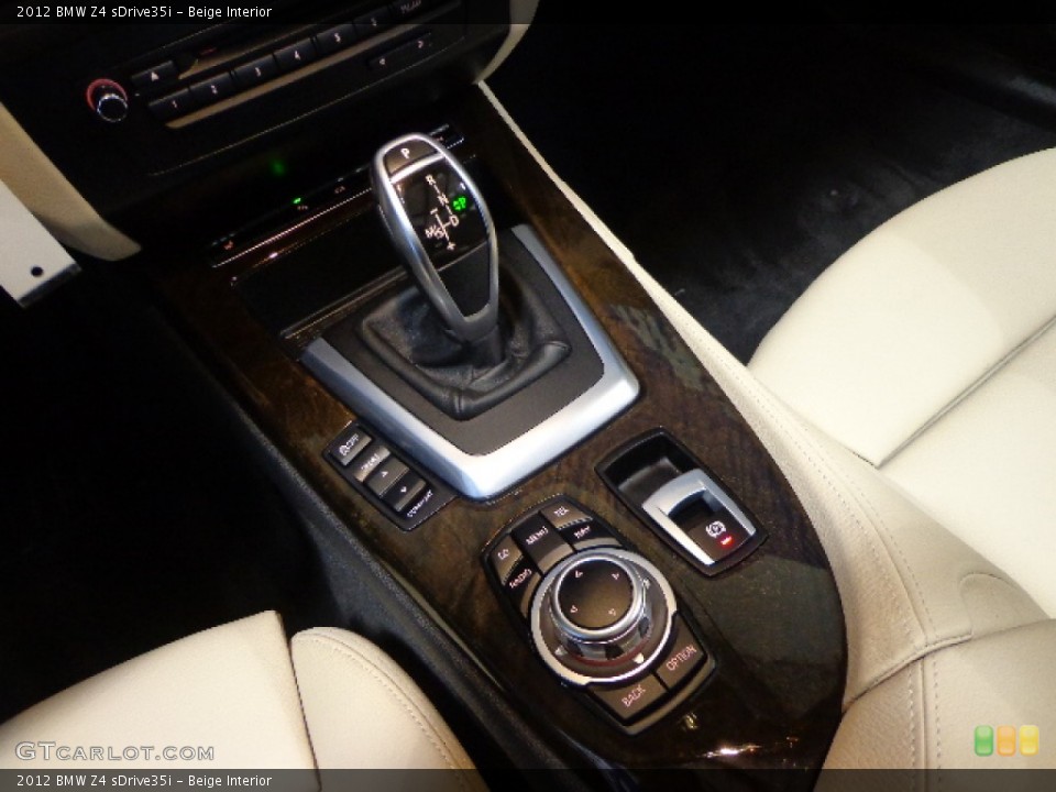 Beige Interior Transmission for the 2012 BMW Z4 sDrive35i #76633125