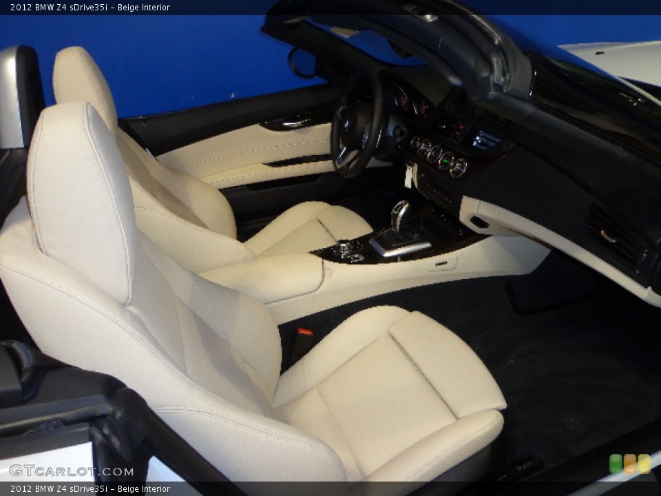 Beige Interior Photo for the 2012 BMW Z4 sDrive35i #76633227