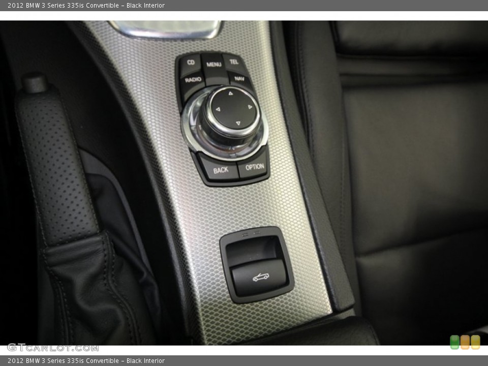 Black Interior Controls for the 2012 BMW 3 Series 335is Convertible #76635828