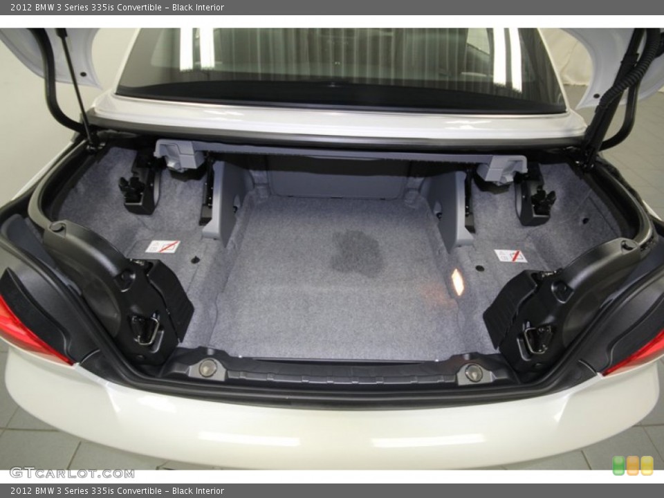 Black Interior Trunk for the 2012 BMW 3 Series 335is Convertible #76635967
