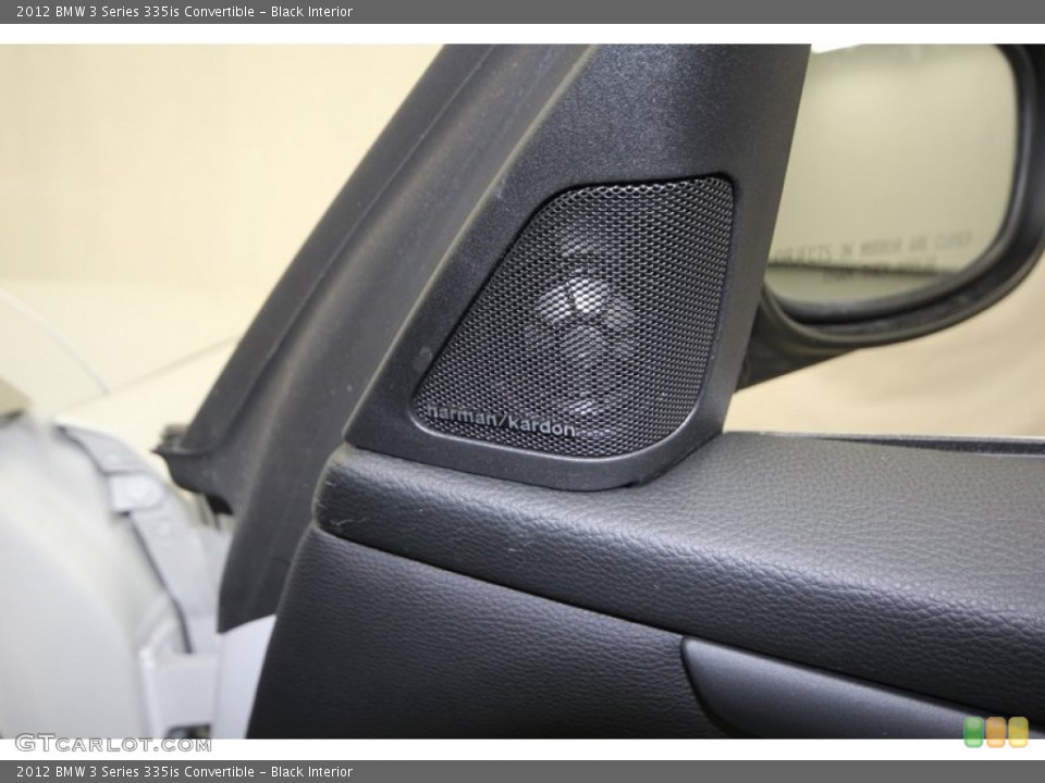 Black Interior Audio System for the 2012 BMW 3 Series 335is Convertible #76636070