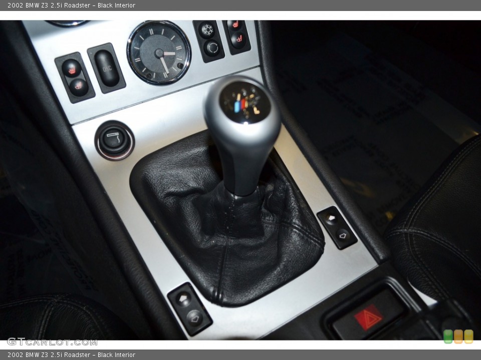 Black Interior Transmission for the 2002 BMW Z3 2.5i Roadster #76636747