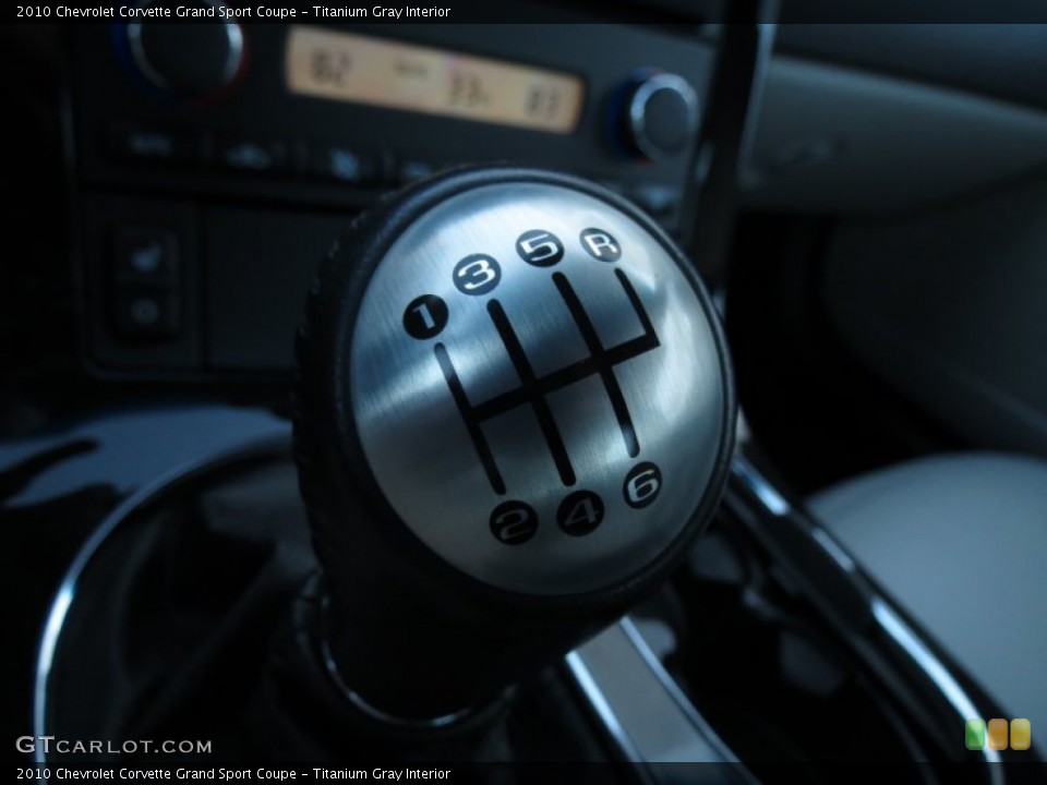 Titanium Gray Interior Transmission for the 2010 Chevrolet Corvette Grand Sport Coupe #76637877
