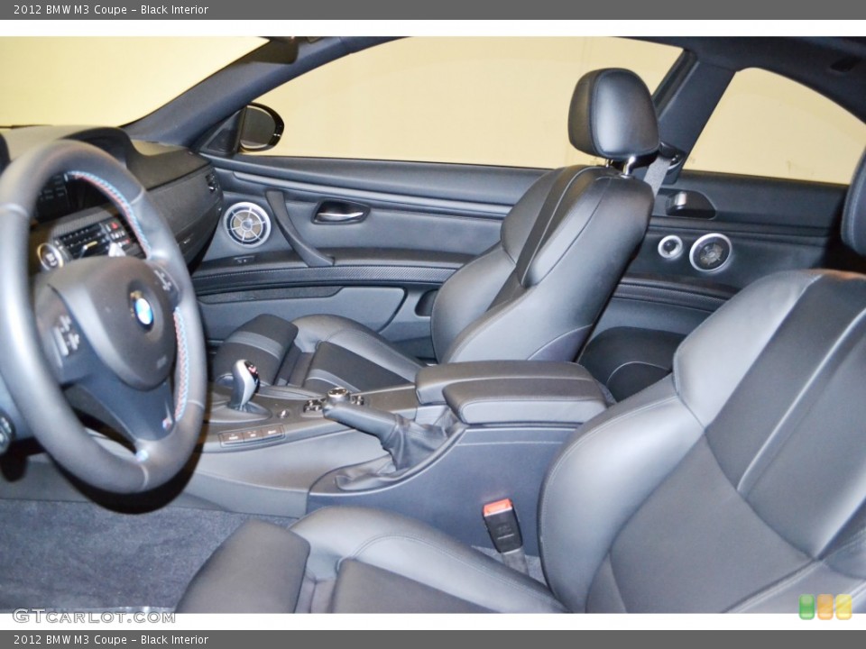 Black Interior Photo for the 2012 BMW M3 Coupe #76639210