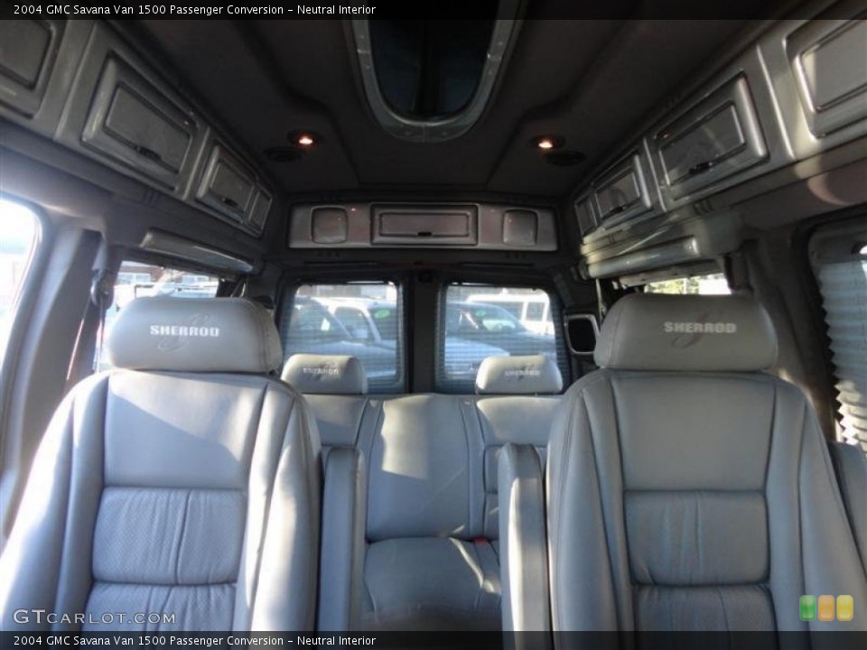 Neutral Interior Rear Seat for the 2004 GMC Savana Van 1500 Passenger Conversion #76639743