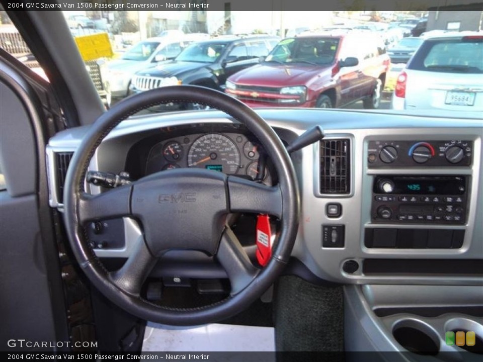 Neutral Interior Dashboard for the 2004 GMC Savana Van 1500 Passenger Conversion #76640073