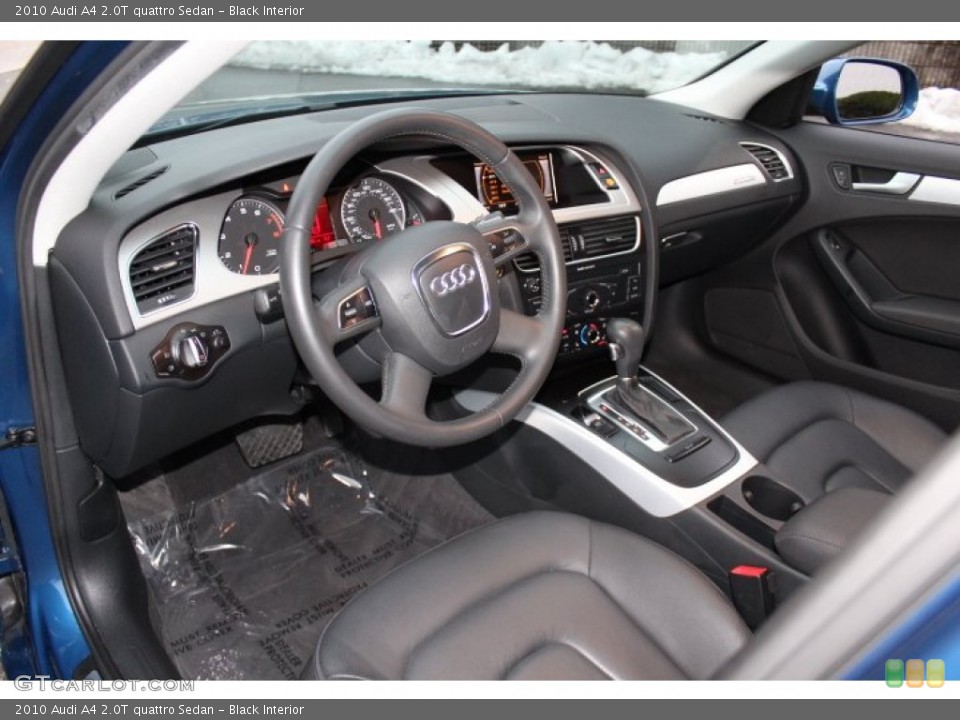 Black Interior Photo for the 2010 Audi A4 2.0T quattro Sedan #76641829