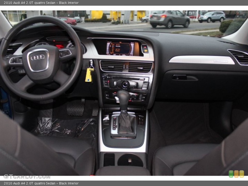 Black Interior Dashboard for the 2010 Audi A4 2.0T quattro Sedan #76641879