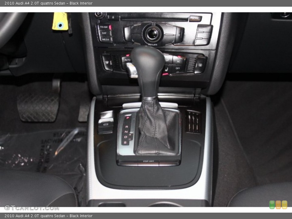 Black Interior Transmission for the 2010 Audi A4 2.0T quattro Sedan #76641906