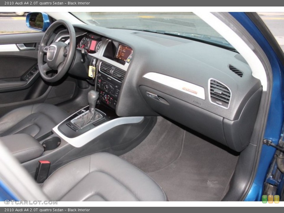 Black Interior Dashboard for the 2010 Audi A4 2.0T quattro Sedan #76642080