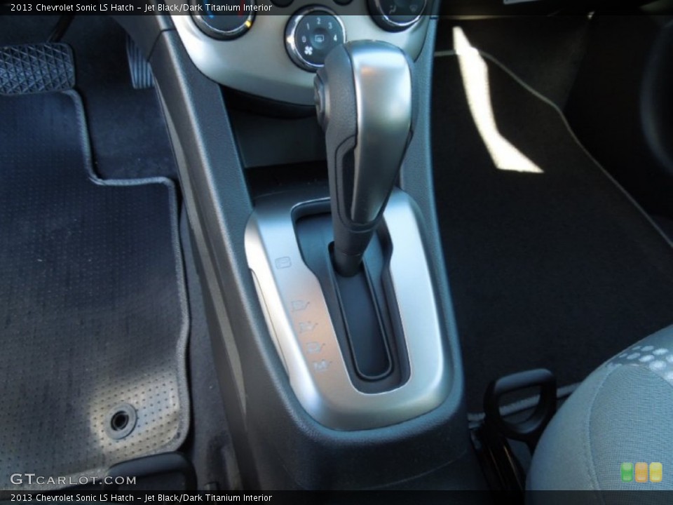 Jet Black/Dark Titanium Interior Transmission for the 2013 Chevrolet Sonic LS Hatch #76643391