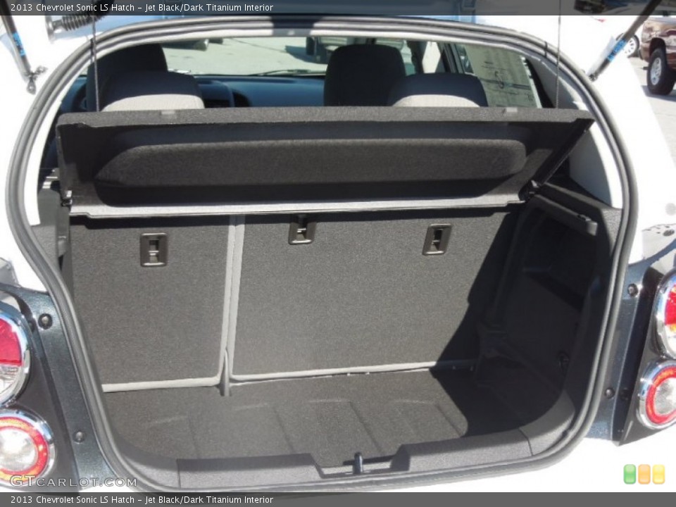 Jet Black/Dark Titanium Interior Trunk for the 2013 Chevrolet Sonic LS Hatch #76643529