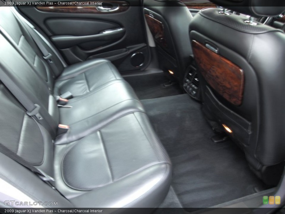 Charcoal/Charcoal Interior Rear Seat for the 2009 Jaguar XJ Vanden Plas #76643626