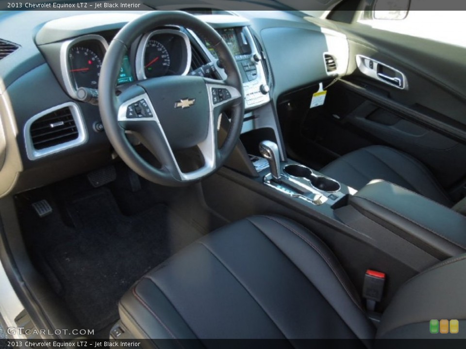Jet Black Interior Prime Interior for the 2013 Chevrolet Equinox LTZ #76644703