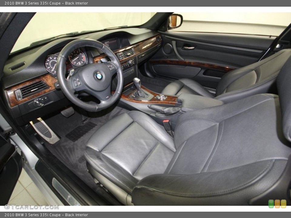 Black Interior Prime Interior for the 2010 BMW 3 Series 335i Coupe #76644960