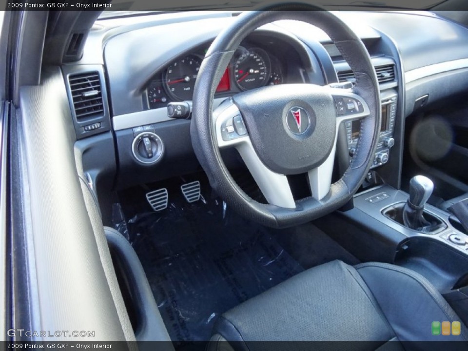 Onyx Interior Steering Wheel for the 2009 Pontiac G8 GXP #76645857