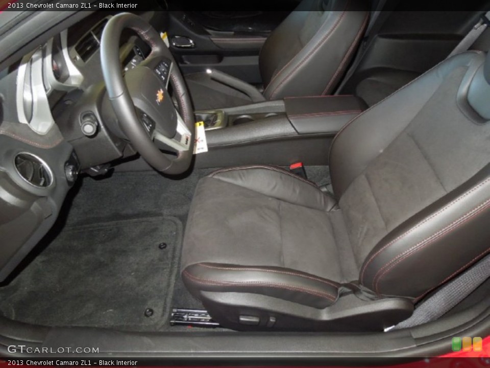 Black Interior Photo for the 2013 Chevrolet Camaro ZL1 #76645926
