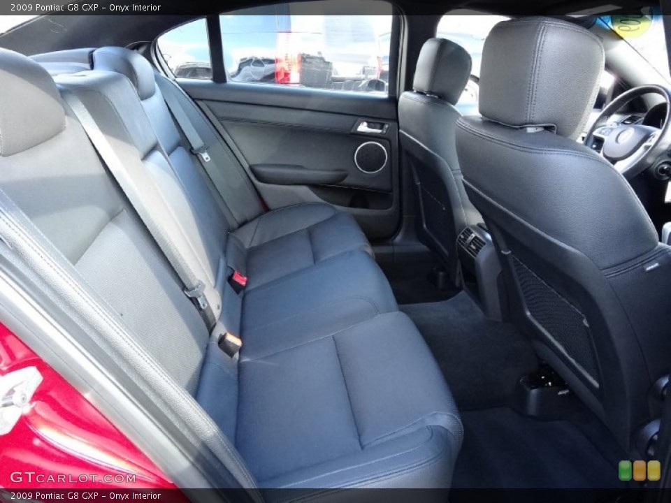 Onyx Interior Rear Seat for the 2009 Pontiac G8 GXP #76646068