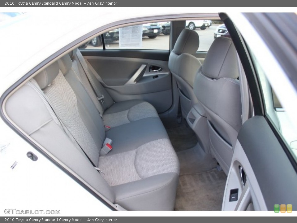Ash Gray Interior Rear Seat for the 2010 Toyota Camry  #76646169