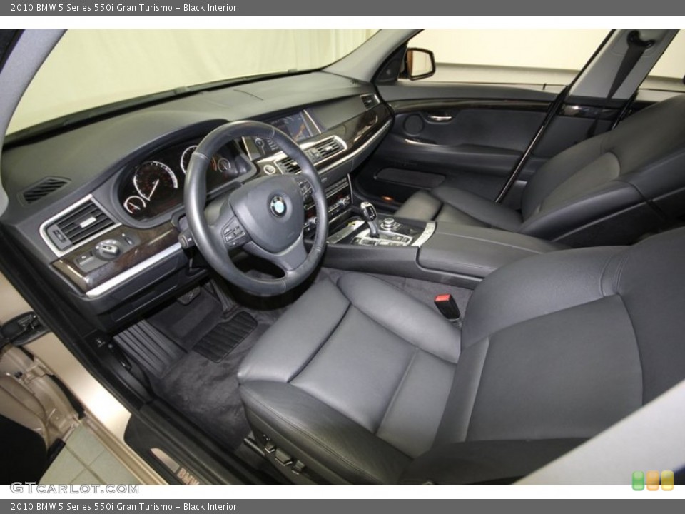 Black Interior Prime Interior for the 2010 BMW 5 Series 550i Gran Turismo #76646907