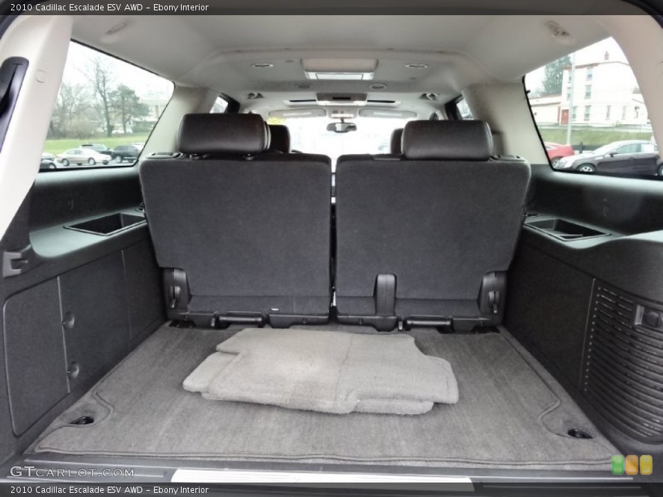 Ebony Interior Trunk for the 2010 Cadillac Escalade ESV AWD #76646910