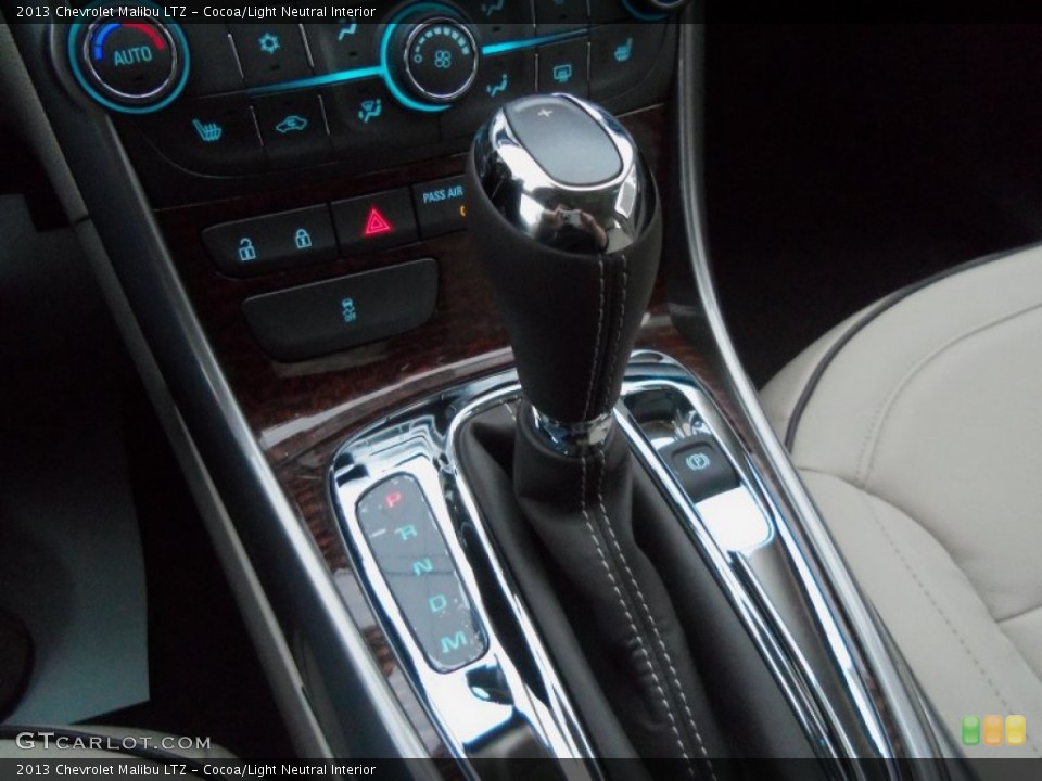 Cocoa/Light Neutral Interior Transmission for the 2013 Chevrolet Malibu LTZ #76647391