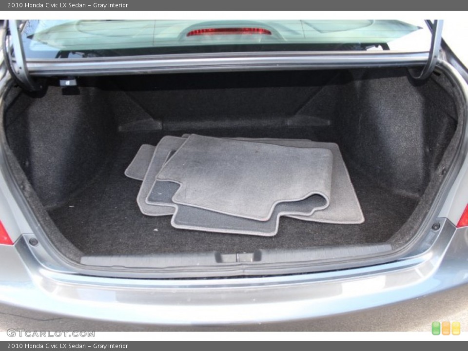 Gray Interior Trunk for the 2010 Honda Civic LX Sedan #76649619
