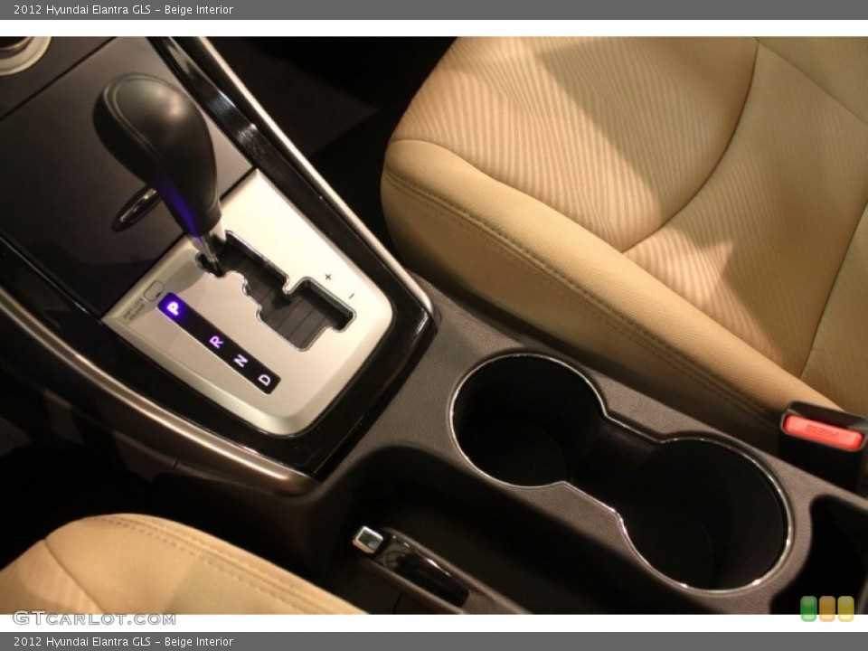 Beige Interior Transmission for the 2012 Hyundai Elantra GLS #76649694
