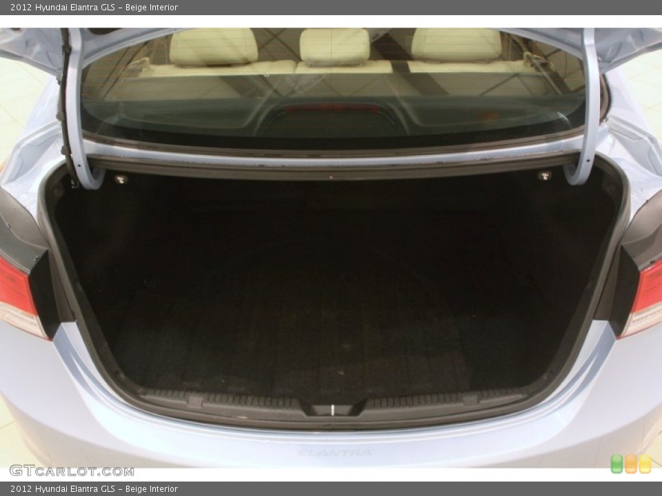 Beige Interior Trunk for the 2012 Hyundai Elantra GLS #76649823