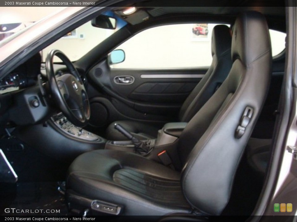 Nero Interior Photo for the 2003 Maserati Coupe Cambiocorsa #76650540