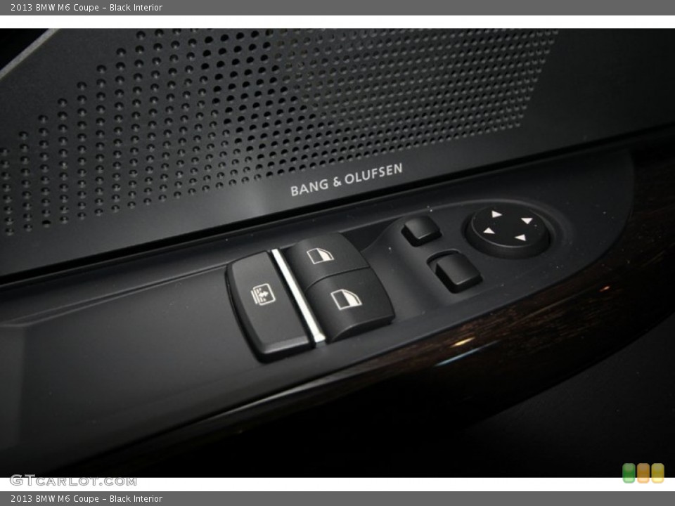 Black Interior Controls for the 2013 BMW M6 Coupe #76650675