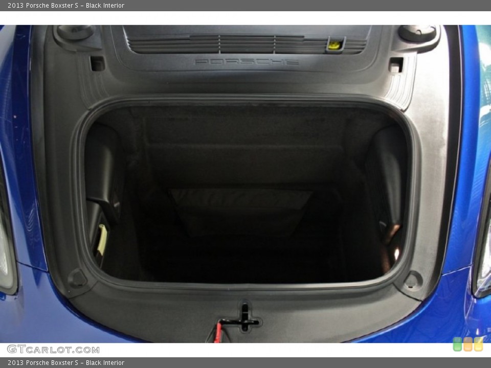 Black Interior Trunk for the 2013 Porsche Boxster S #76651412