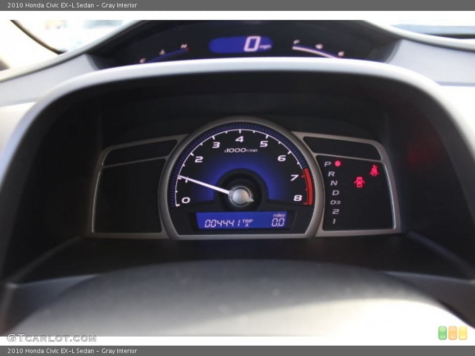Gray Interior Gauges for the 2010 Honda Civic EX-L Sedan #76652466