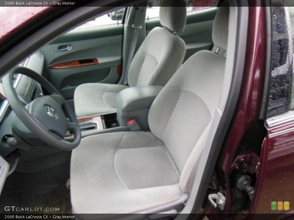 Gray Interior Photo for the 2006 Buick LaCrosse CX #76654075